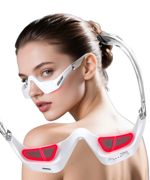 7-Color LED Eye Therapy Glasses